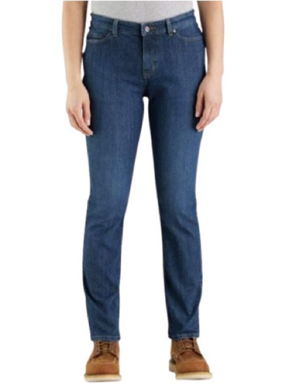 Carhartt Women's Relaxed Fit Rugged Flex Jeans - Willow Size 10 Tall